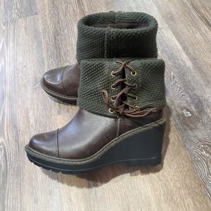 Timberland Womens Wedge Boot Size 7